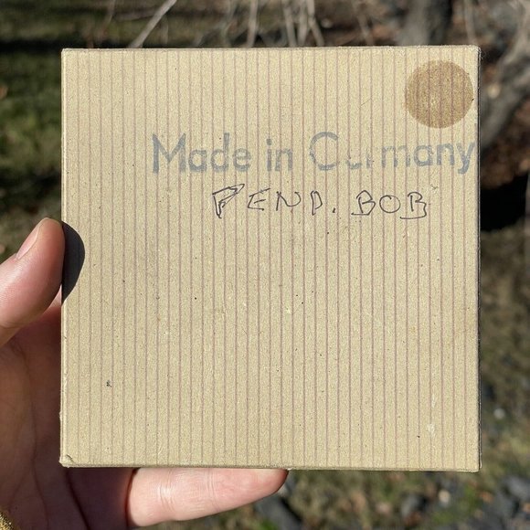 4 1/2" Chrome Plated CLOCK PARTS Pendulum Bob 20th C. VINTAGE - Picture 4 of 14